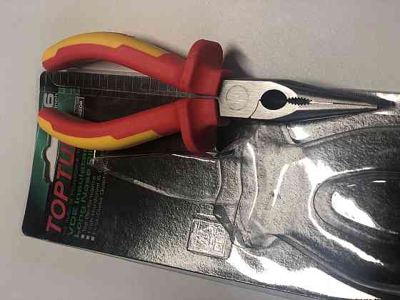 Плоскогубці діелектричні подовжені 6" 1000V VDE TOPTUL DGCB2206 Чернігів