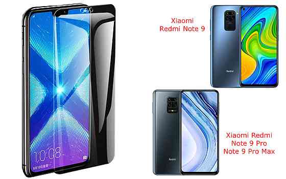 Захисне скло NeoGlass для Xiaomi Redmi Note 9, 9 Pro, 9 Pro Max – надпрозоре та стійке Київ