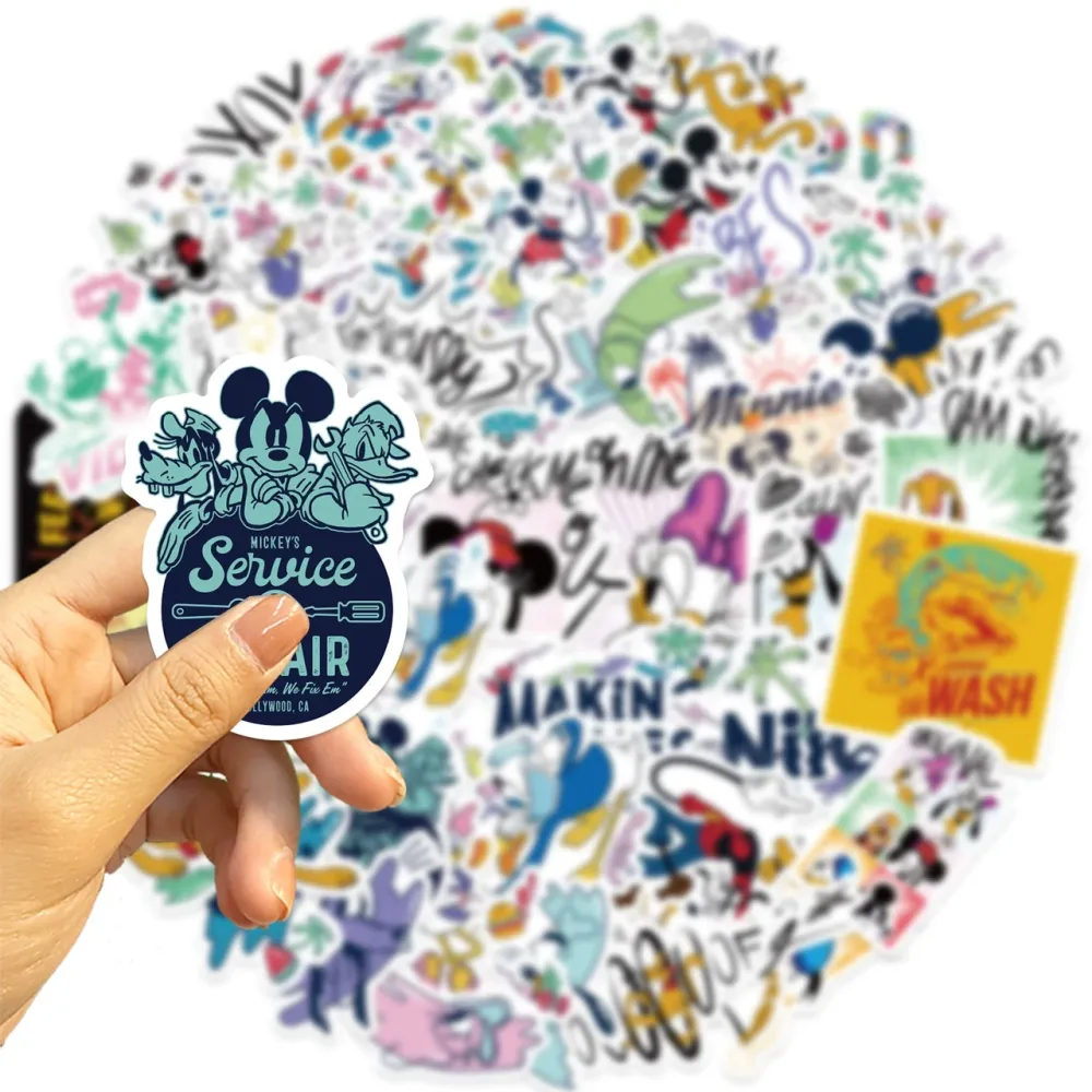 Набір вінілових наклейок Disney Мікі Маус і його друзі — Mickey Mouse & Friends WTD-045 Запоріжжя - фото 2