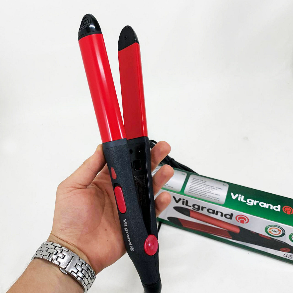 Ергономічна випрямляч випрямляч, Плойка гофре плойка випрямляча Гребінець WP-74 Київ - фото 6