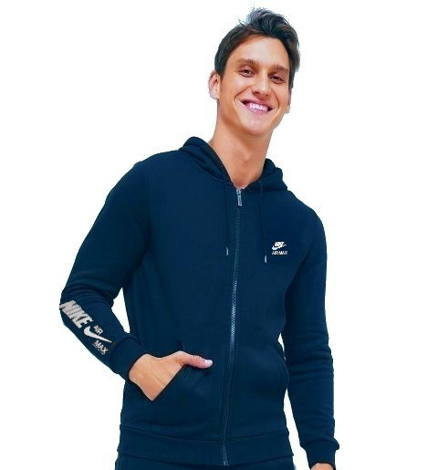 Мужская зимняя мастерка Nike Air Max  ESSENTIALS+ FLEECE MEN'S HOODIE 46 Киев - изображение 1