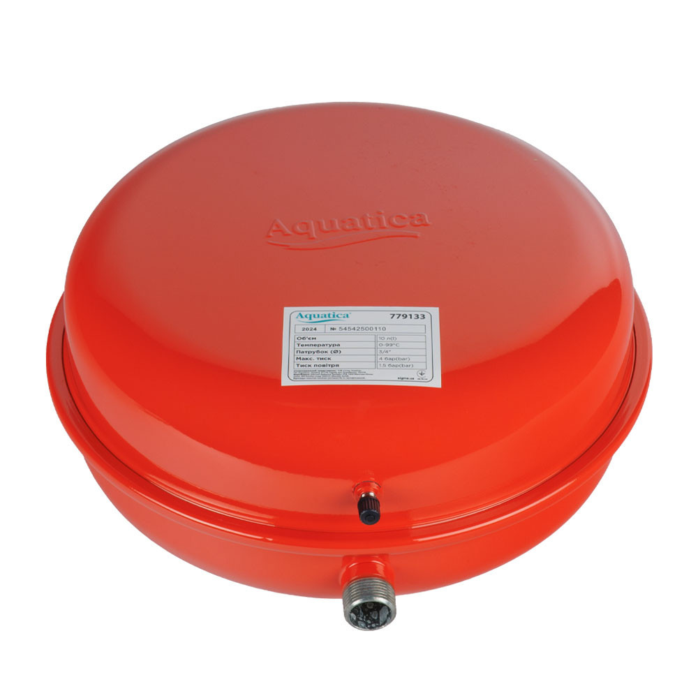Бак для системы отопления плоский 10л Ø325 AQUATICA (779133) Киев - изображение 2