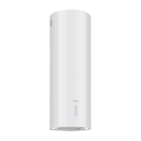 Вытяжка Barella 35,5 x 93,5 x 43 см, рециркуляция, 557 м³/ч, светодиодный фильтр с активированным углем, белый Ровно