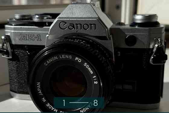 Фотоаппарат Canon AAe-1 + Canon FD 50mm. 1-2f. Киев