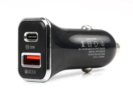 Зарядний пристрій 12В 3,0А 20Вт QC3.0 USBx1 Type-Cx1 YY-C04 Київ