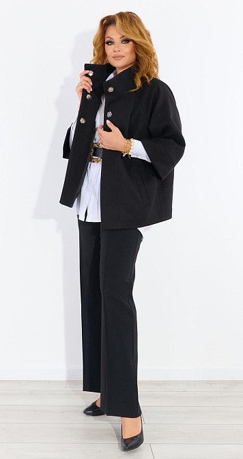 Коротке кашемірове пальто Київ - фото 4