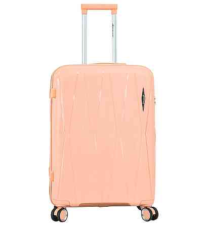 Чемодан полипропиленовый MADISSON 51103 средний 67 см коралловый Киев
