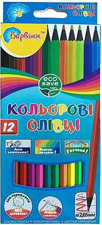 Олівці кольорові 12 кол. 