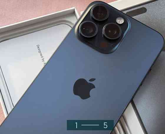 Айфон iPhone 15 Pro Max Blue 256Gb. Titanium. Київ