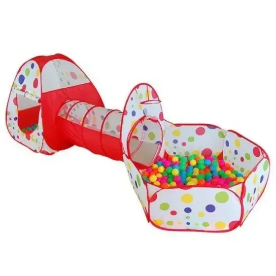 Палатка детская игровая замок 3 в 1 Домик-Шатер-Бассейн Коломия