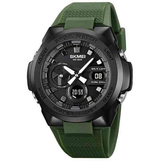 Годинник наручний чоловічий SKMEI 2105AG QS-15 Київ