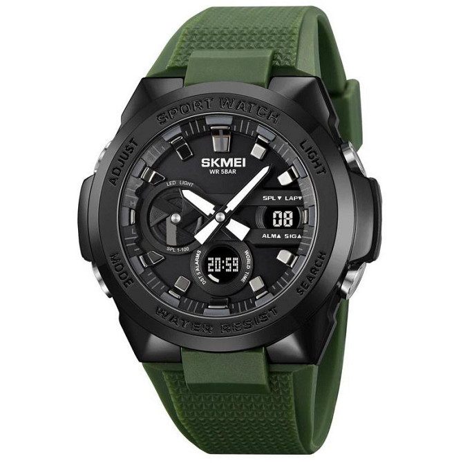 Годинник наручний чоловічий SKMEI 2105AG QS-15 Київ - фото 1