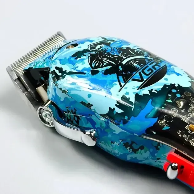 Профессиональная машинка для стрижки волос VGR V-685 с LED дисплеем, 8 насадок и аккумулятором Одесса - изображение 9