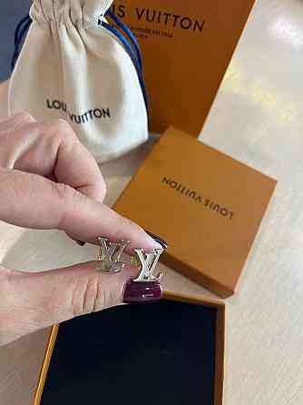 Луї Віттон сережки / Louis Vuitton подвійні сережки Одеса