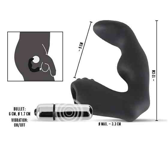 Масажер простати - Rebel Prostate Stimulator Sex Aura Київ