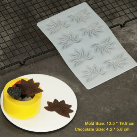 Формочка для шоколада Цветы 199 на 125 мм серый Киев - изображение 4