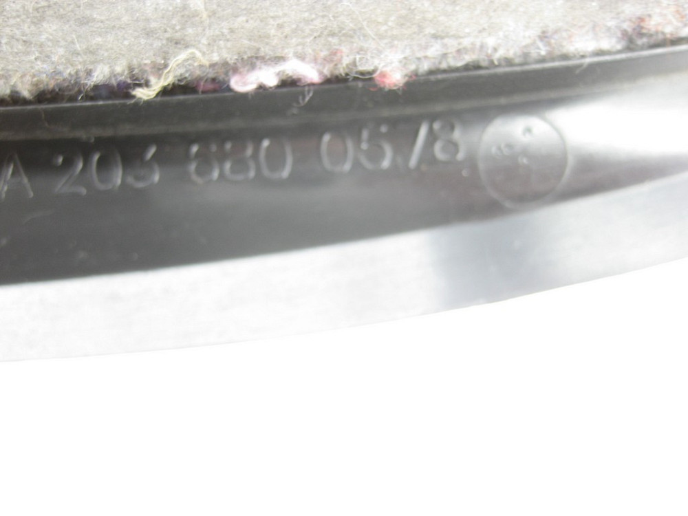 Mercedes-Benz  A2036800578 9B51 Кришка лівого торця панелі приладів антрацит C-Class W203 Одеса - фото 8