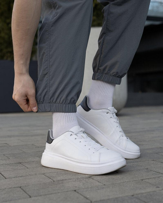 Чоловічі джогери темно-сірі плащівка спорт Pobedov Ground Київ - фото 5