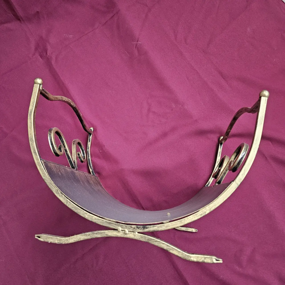 Дровниця кована мала (K-007) для каміна, печі Київ - фото 10