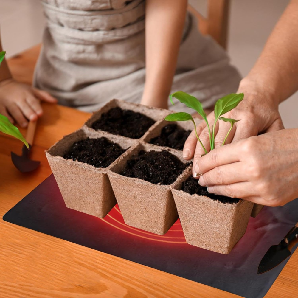 Теплый коврик для рассады с термостатом и регулировкой температуры, влагозащита, 52x122см 105Вт Каменец-Подольский - изображение 2