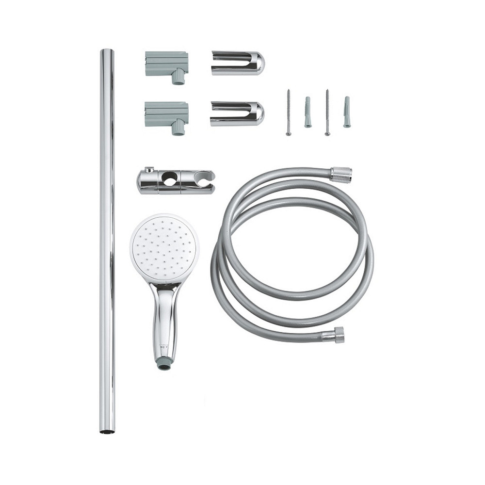 Смеситель для ванны Grohe Grohtherm 800 34567000 с душевым гарнитуром 27853001 (34567001) хром Киев - изображение 5