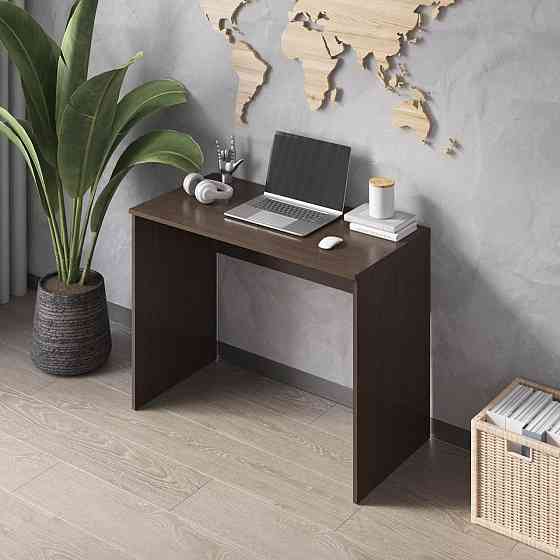 Стіл письмовий VAYS M-21 Венге Темний, комп’ютерний стіл-парта для ноутбука, ЛДСП, 100×50×76 см - для дому, офісу, навчання Львів