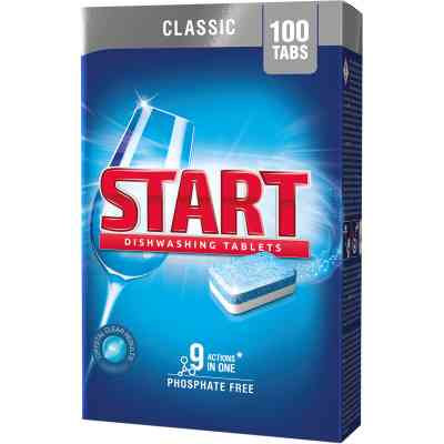Таблетки для посудомийних машин Start Classic 100 шт. (4820207100053) Вінниця