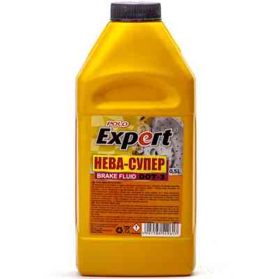 Тормозная жидкость Polo Expert НЕВА ДОТ-3 0,5л. (7671) Винница