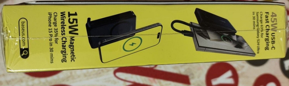 Павербанк Baseus Nomos Magnetic magsafe 10000mAh 45w. Харьков - изображение 6