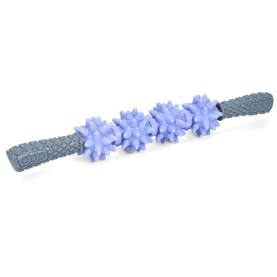 Роликовий масажер MS 4672(Violet) розмір 45,5х7 см, фіолетовий Вінниця - фото 1