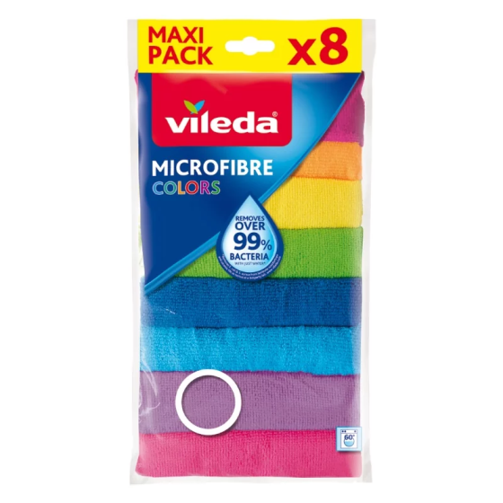Салфетки из микрофибры Колорс (Colors) Vileda, 8 шт. Киев