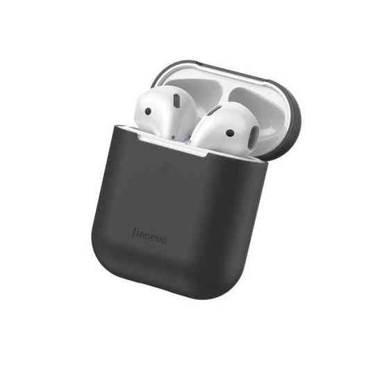 Чохол Baseus для навушників AirPods Черный (WIAPPOD-BZ01) Київ