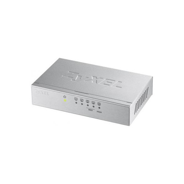 Комутатор Zyxel GS-105B v3, 5 портів 1000 Мбіт/с, настільний, металевий корпус (GS-105BV3-EU0101F) Киев - изображение 2