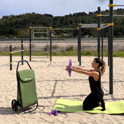 Сумка-тележка Rolser Com MF 8 Black Tube Burdeos11 (COH012-1060) (930280) Винница - изображение 3