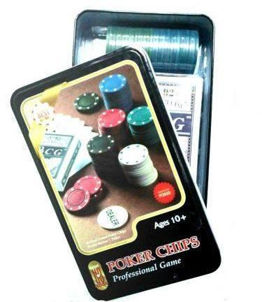 Набор Для Покера на 100 фишек в Металлическом Боксе Днепр - изображение 2