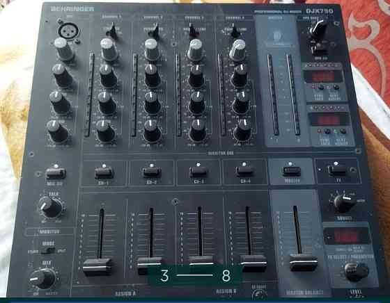Dj Mixer Djx 750.Behringer DJX750 Киев