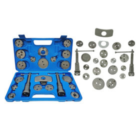 Набор съёмников тормозных цилиндров 22 шт 2 воротка с прав. и левой резьбой Silver Мукачево - изображение 1