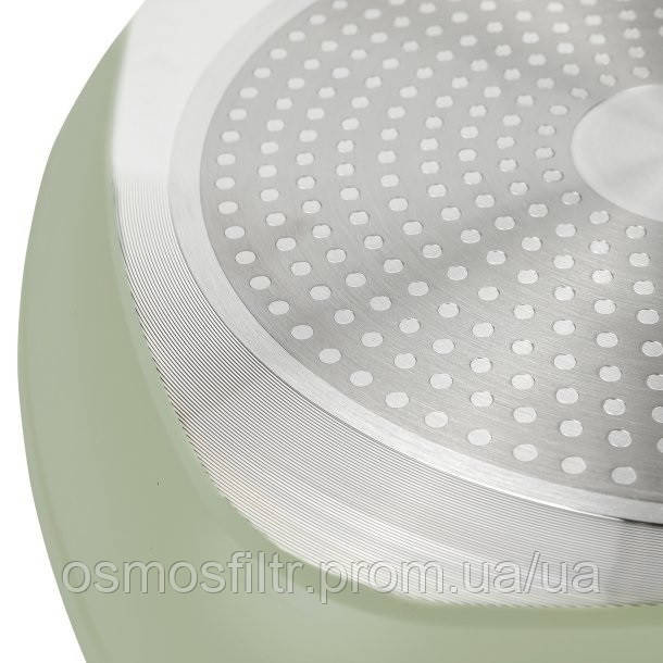 Сковорода-гриль Axentia Blackline 28x28x4 см тефлон с ручкой нерж (135652) Киев - изображение 6