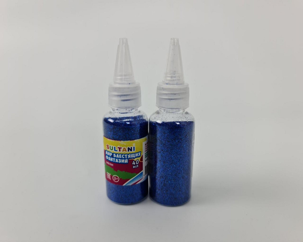 Набір для дитячої творчості "Блискітки" синій (1 шт.) Харків - фото 2