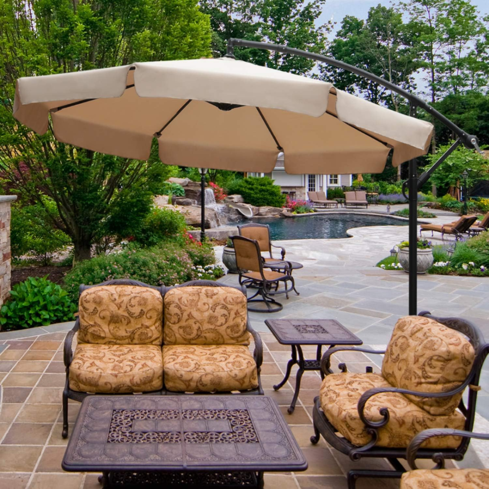 Парасолька садова Di Volio EMPOLI 300 см бежева Київ - фото 3