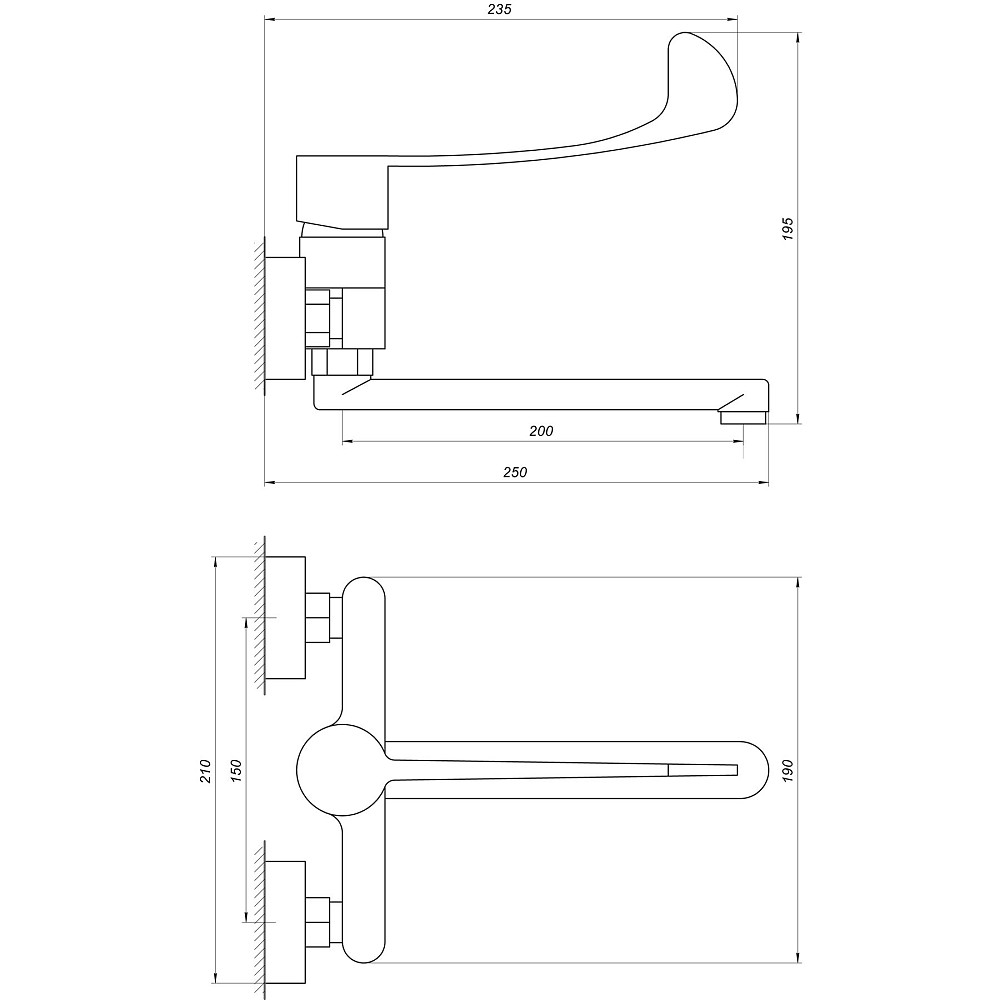 Змішувач для кухні TOPAZ CLINIC TCL-15044 Луцьк - фото 5