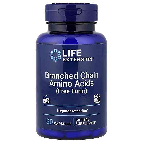 Аминокислоты BCAA Life Extension Branched Chain Amino Acids 90 капс Киев