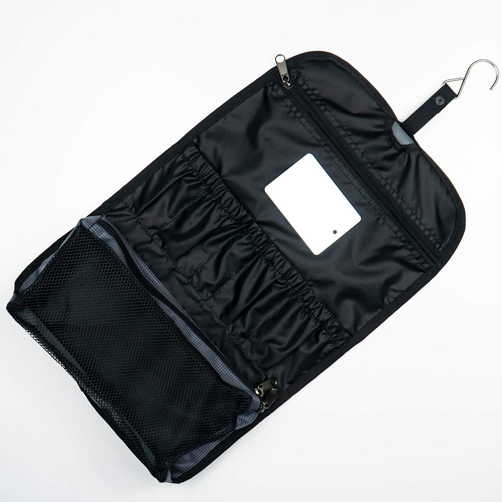 Дорожный несессер органайзер с крючком и зеркалом для косметики StarsUp ST-L (Серый) Сумы - изображение 3