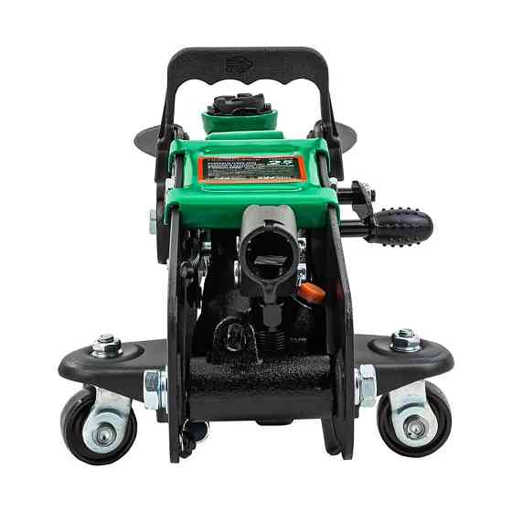 Домкрат підкатний 2,5т (140-387мм) з фіксацією в кейсі Rock FORCE RF-TH22501C Одеса