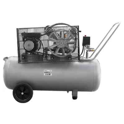 Компрессор Sigma двухцилиндровый ременной 2.5кВт 396л/мин 10бар 100л (2 крана) (7044151) Винница