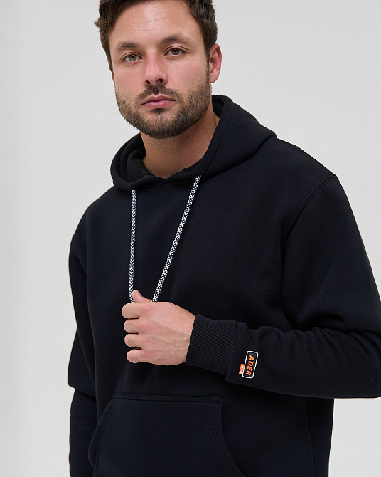 Мужской теплый костюм со штанами и капюшоном - Байка трёхнитка Tom John 93424 M Киев - изображение 8