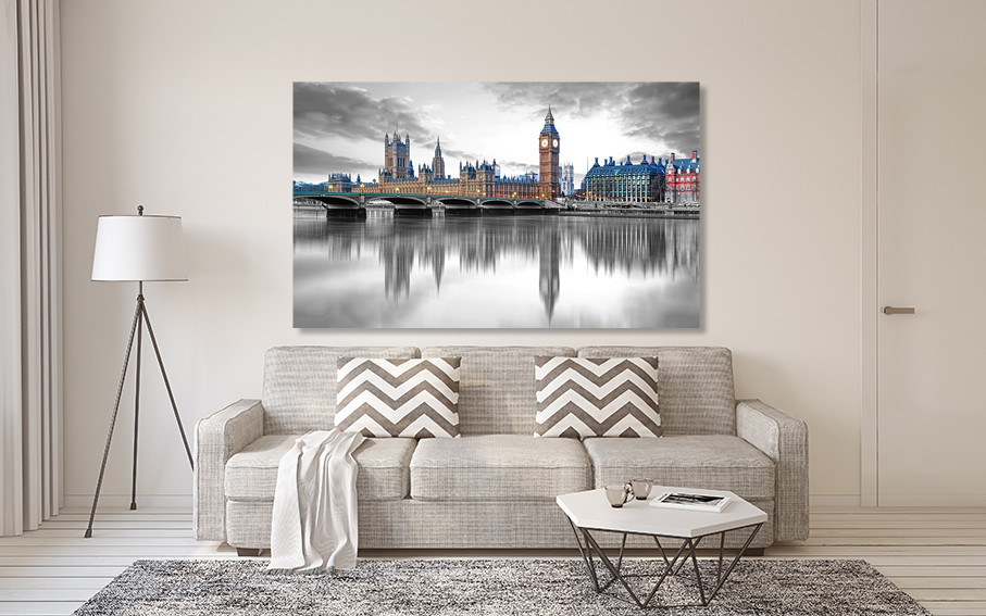 Картина холст в гостиную / спальню Велика Британія    MLP_199 80х160см Киев - изображение 2