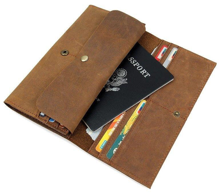 Кошелек Коричневый (Vintage) Киев - изображение 4