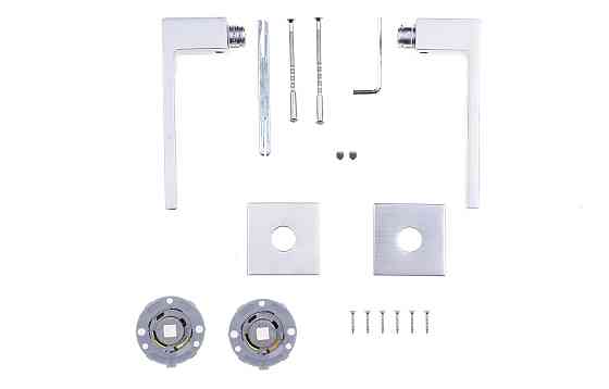 Ручка Linea Cali, модель Corner хром матовий Київ