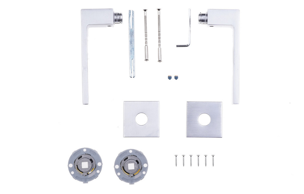 Ручка Linea Cali, модель Corner хром матовий Київ - фото 4